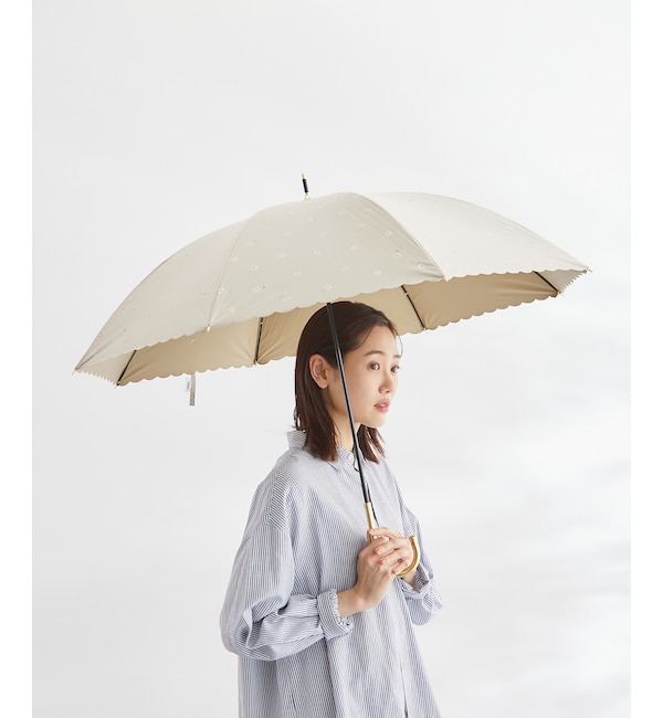 モテ系メンズファッション|【ロペピクニック/ROPE' PICNIC】 【Wpc.】晴雨兼用/遮光ゴールドラインマーガレットパラソル