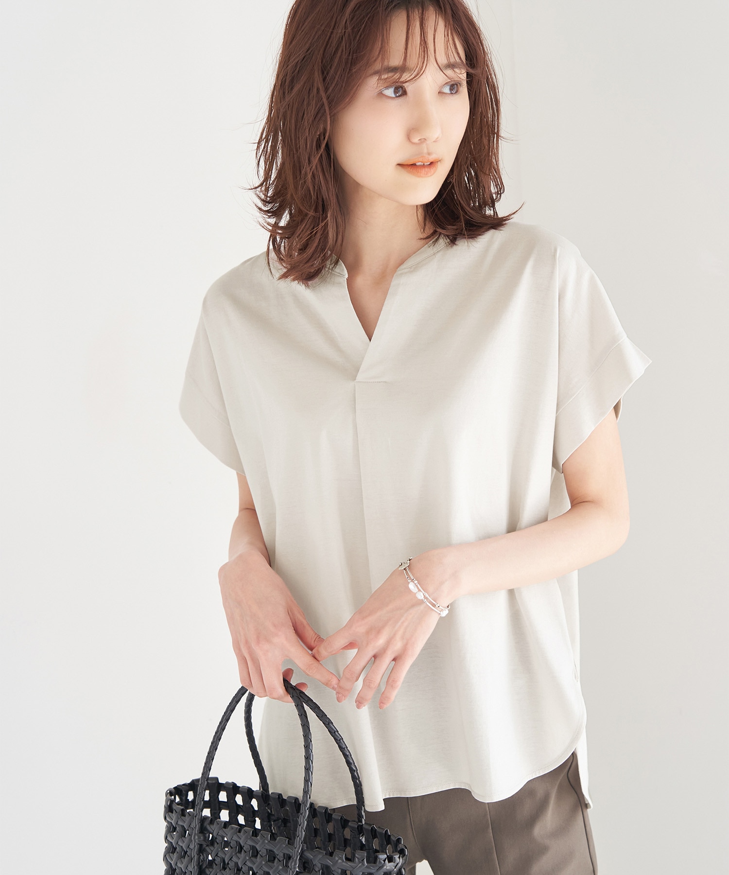 スキッパーカットトップス|ROPE' PICNIC(ロペピクニック)の通販