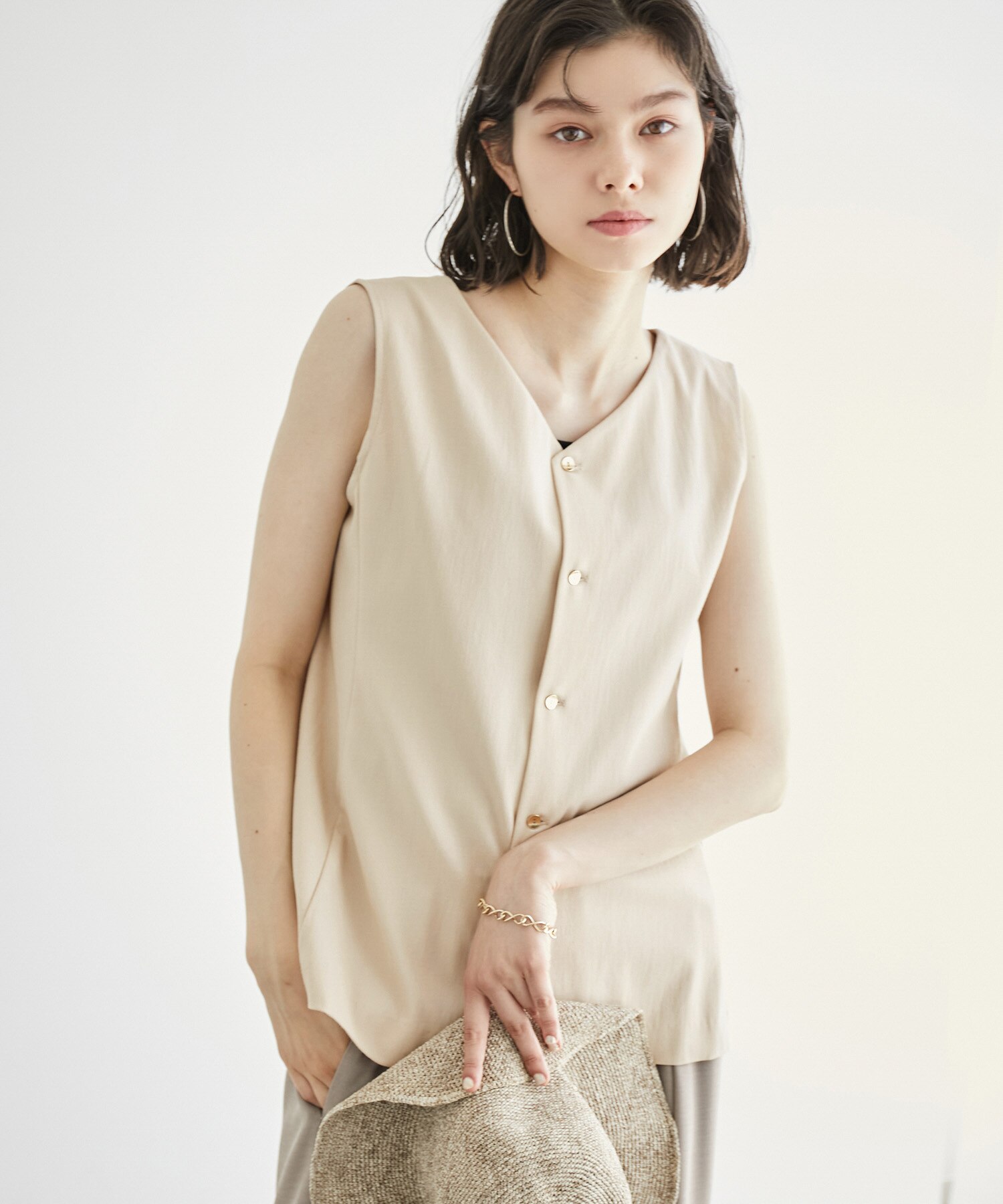②点セット‼️美品‼️値下】ROPE' ロペ ブラウス& ベルト｜トップス
