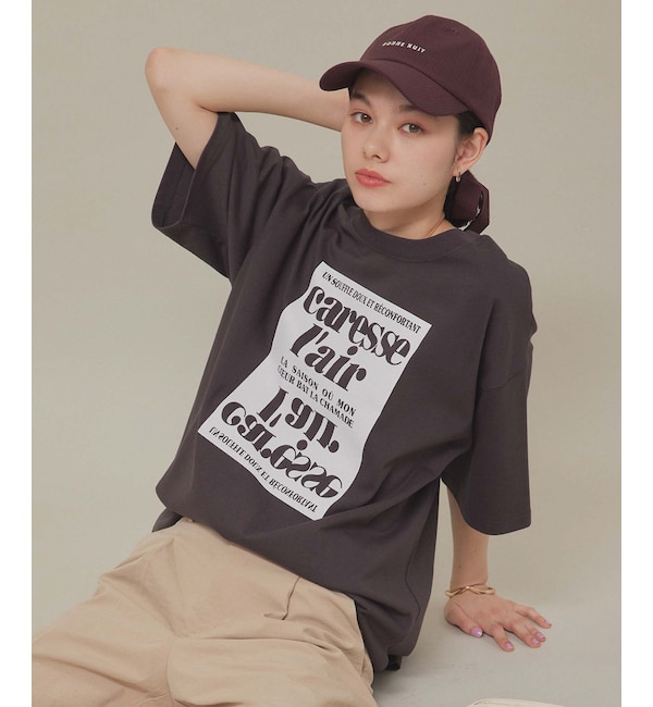 人気メンズファッション|【ロペピクニック/ROPE' PICNIC】 汗染み防止/オーバーサイズプリントTシャツ