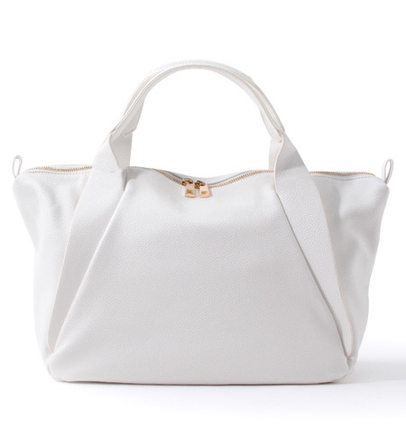 フェイクレザーボストン