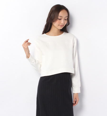 クロップドプルオーバー