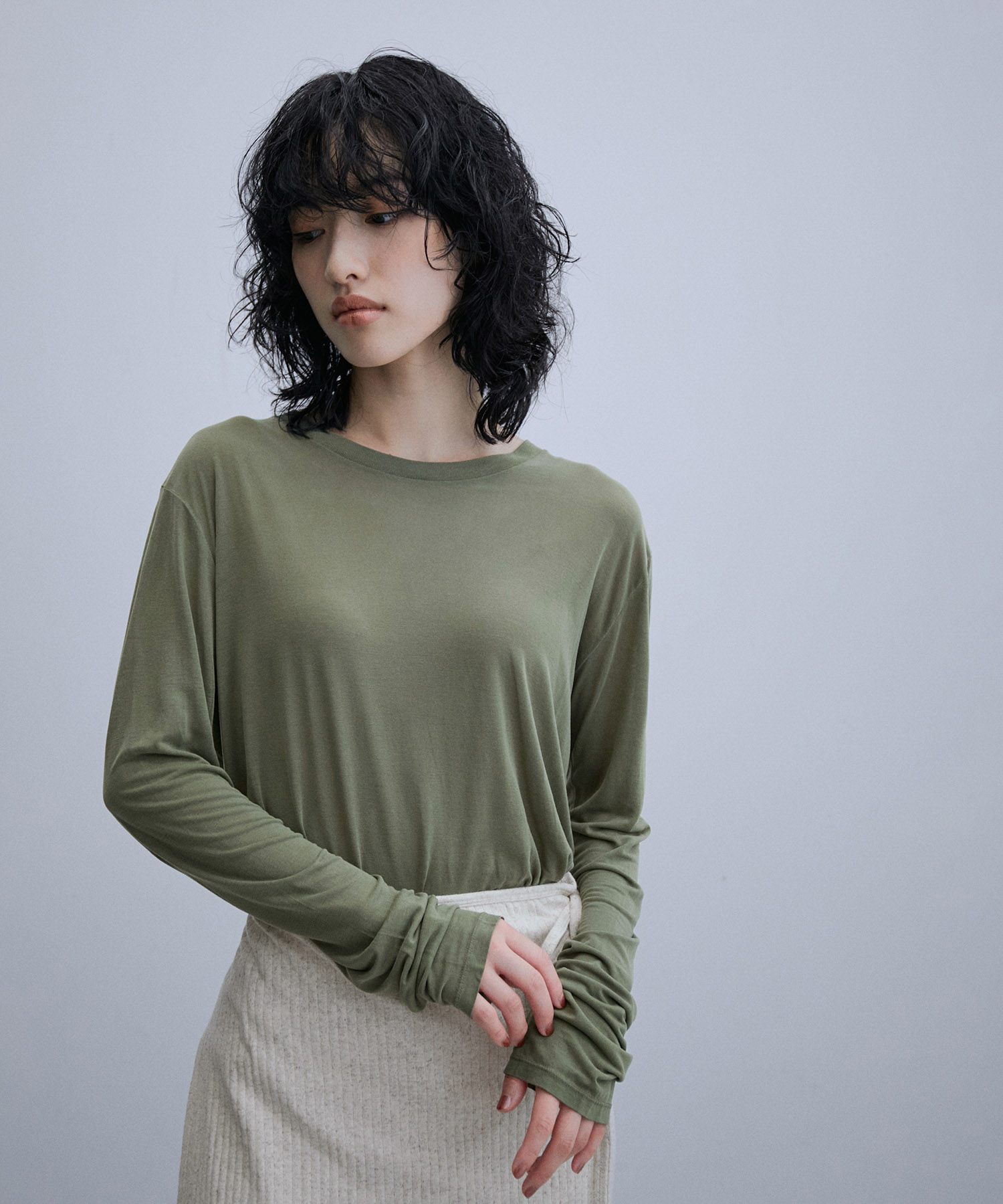 Baserange】LONG SLEEVE TEE|ADAM ET ROPE'(アダム エ ロペ)の通販