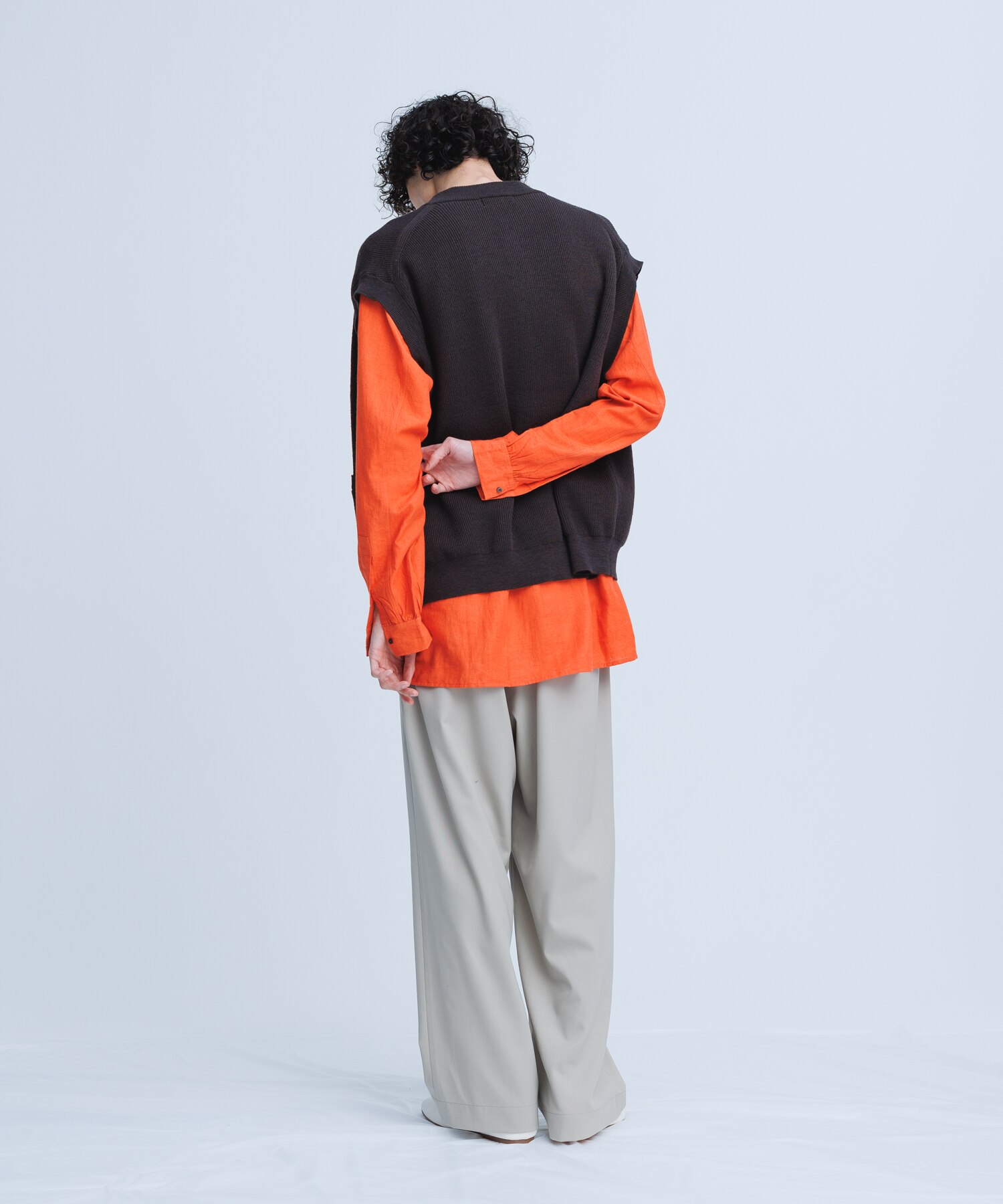 別注】《ne Quittez pas / ヌキテパ》OVER SIZE Caftan SHIRT|ADAM ET