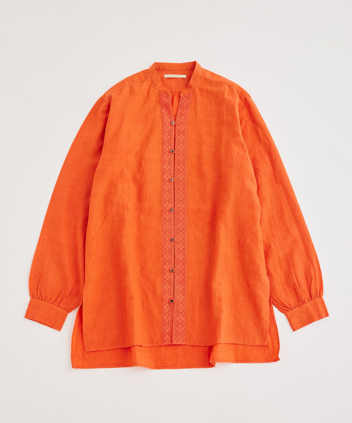 別注】《ne Quittez pas / ヌキテパ》OVER SIZE Caftan SHIRT|ADAM ET