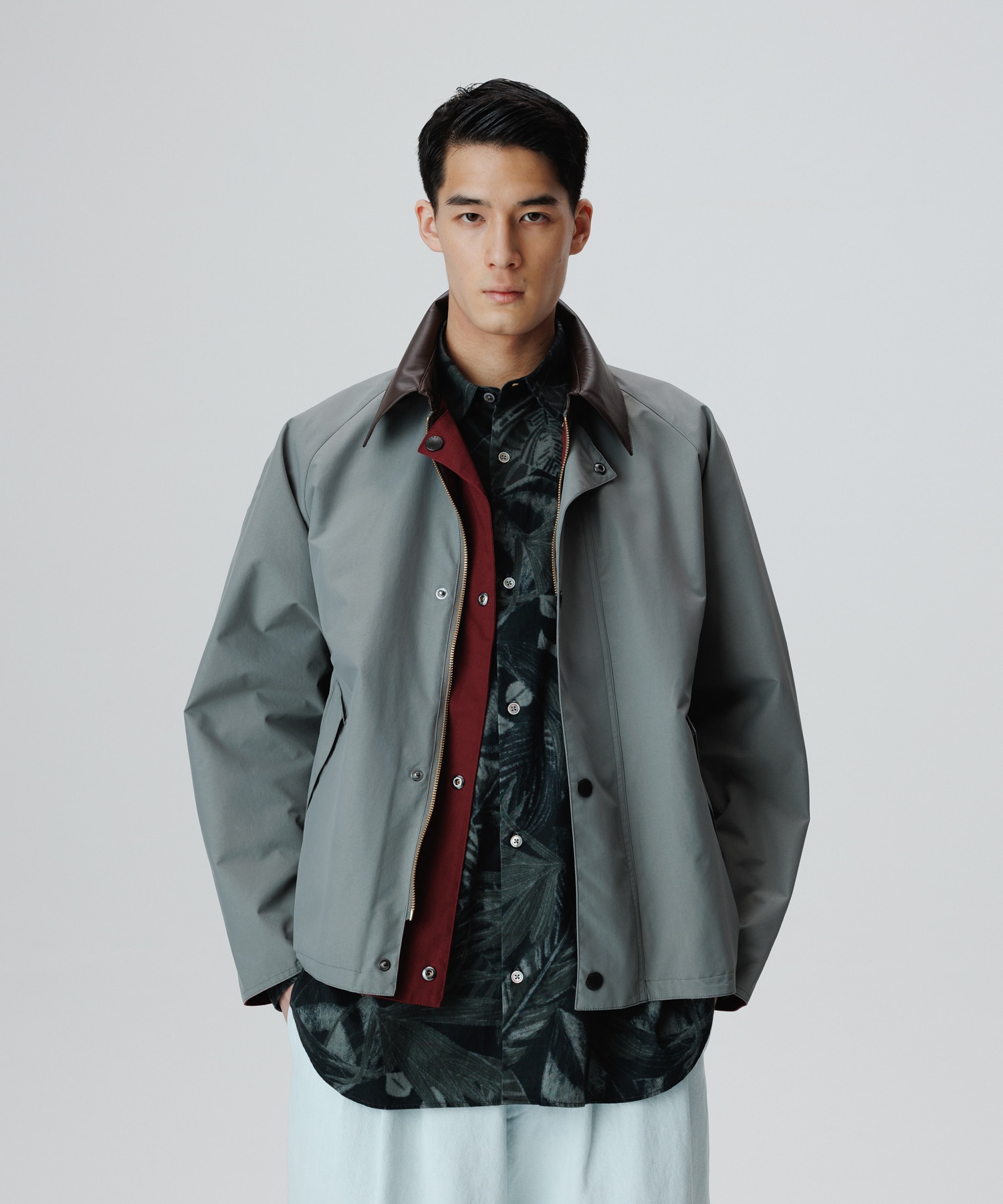 【別注】BARBOUR / バブアー トランスポート 3レイヤー リバーシブル ジャケット / UNISEX / 撥水性 / 防風