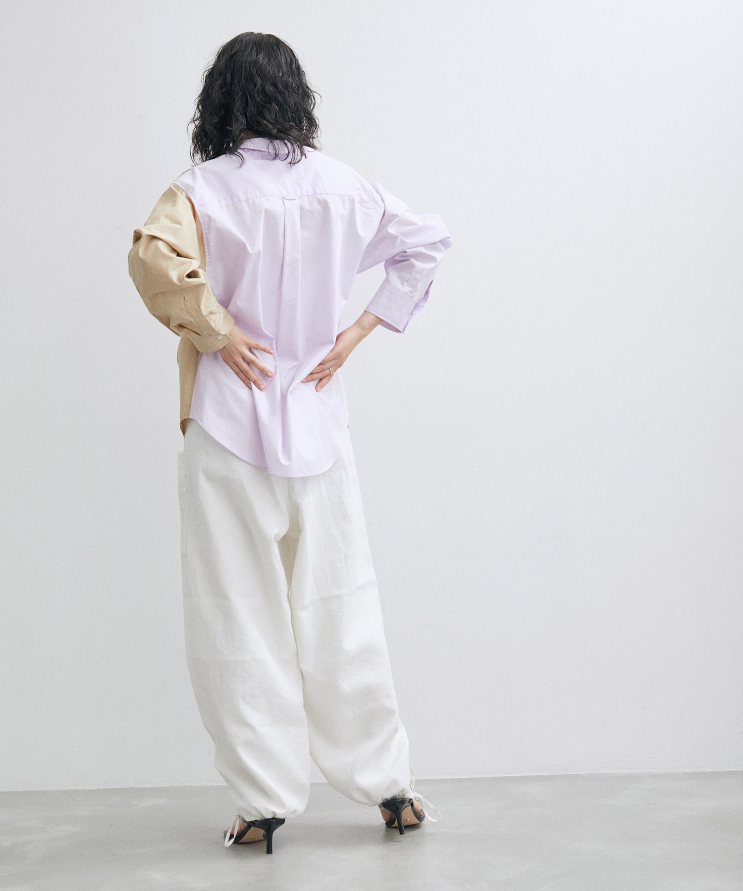 VIOLETTE ROOM for ADAM ET ROPE'】別注 Color Mix Shirt|ADAM ET ROPE