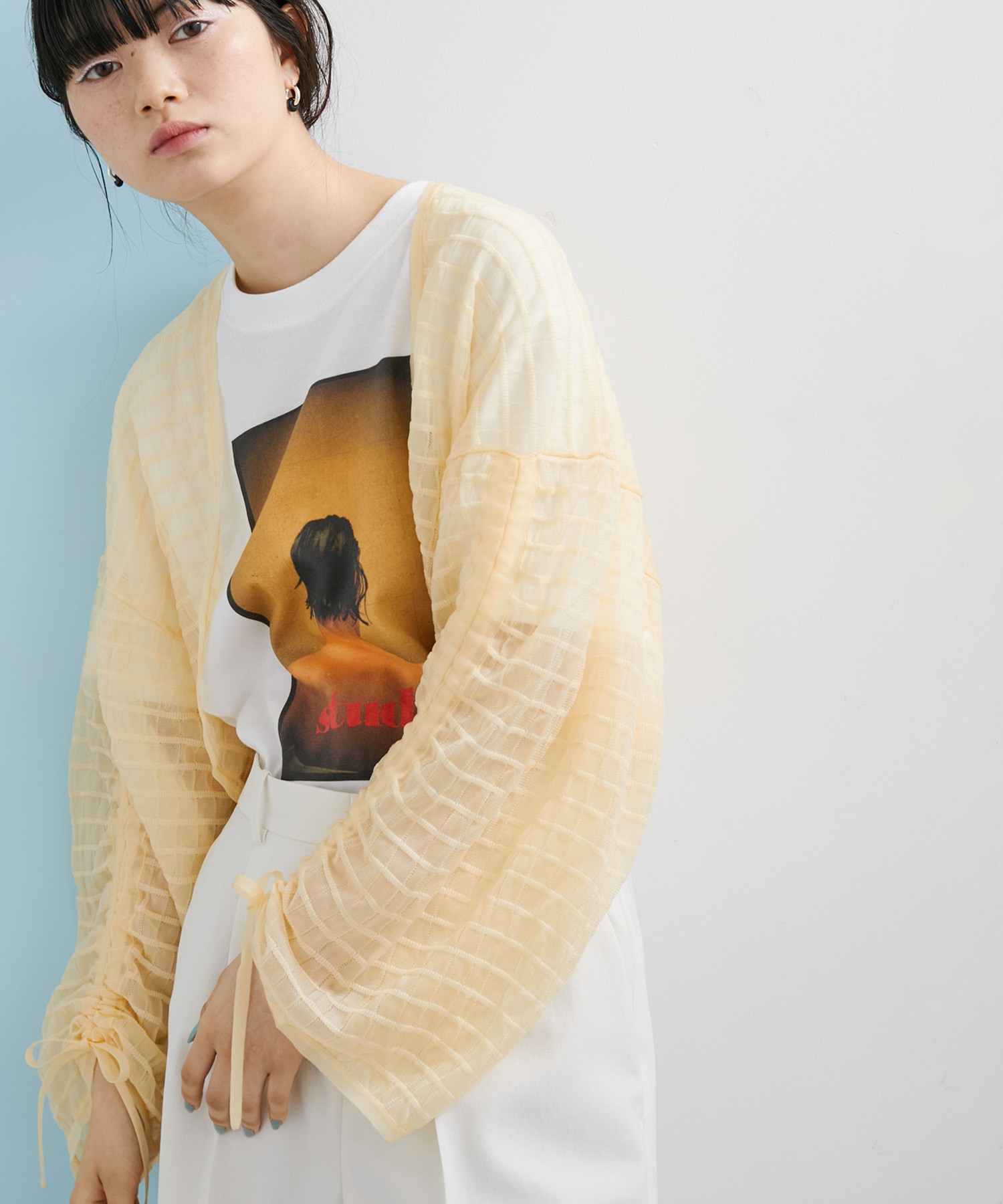 【WEB限定(一部店舗展開あり)】ニットボレロ