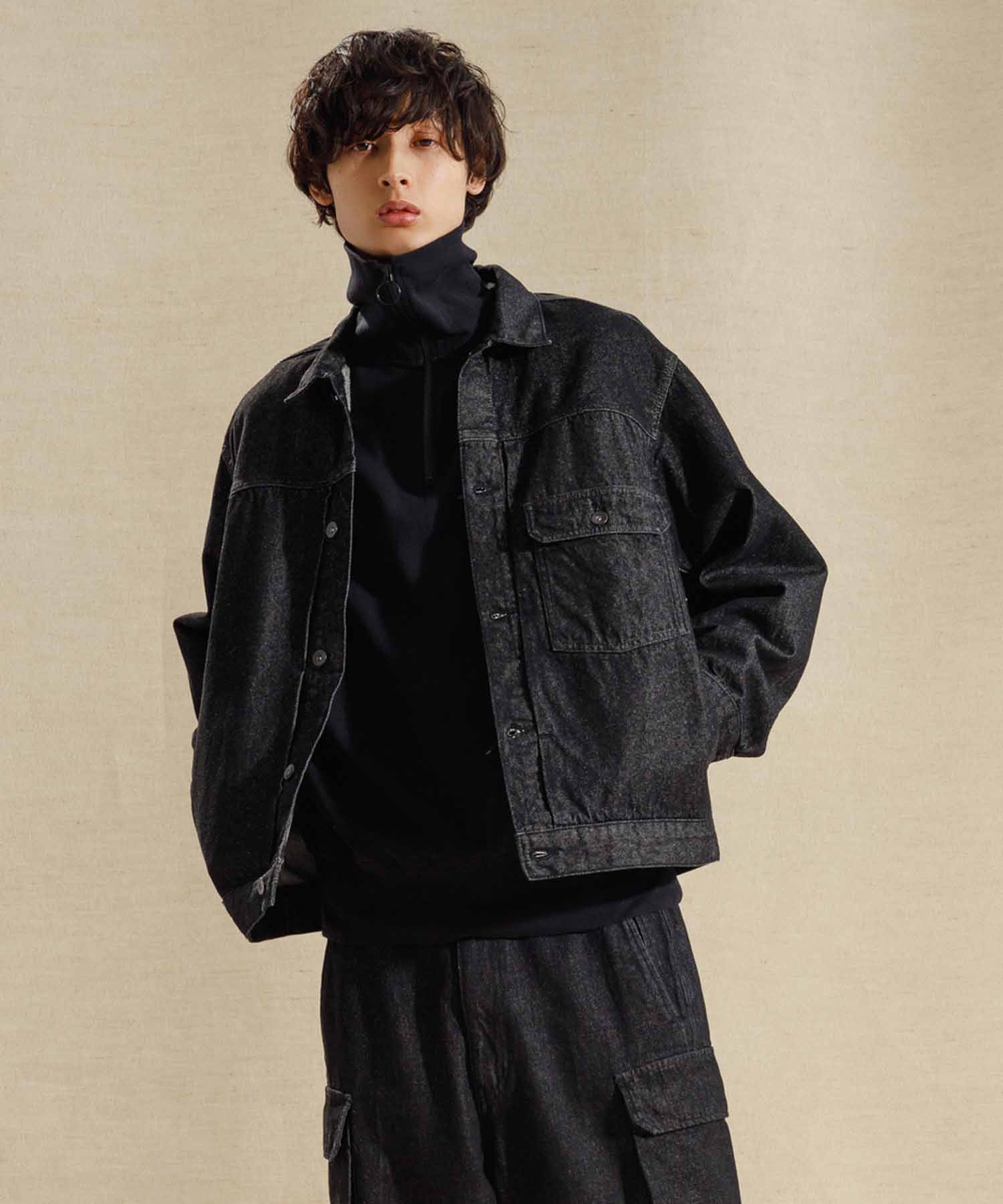 肩幅61cmYOKE 19aw KINT CORDUROY BLOUSON セットアップ - ブルゾン