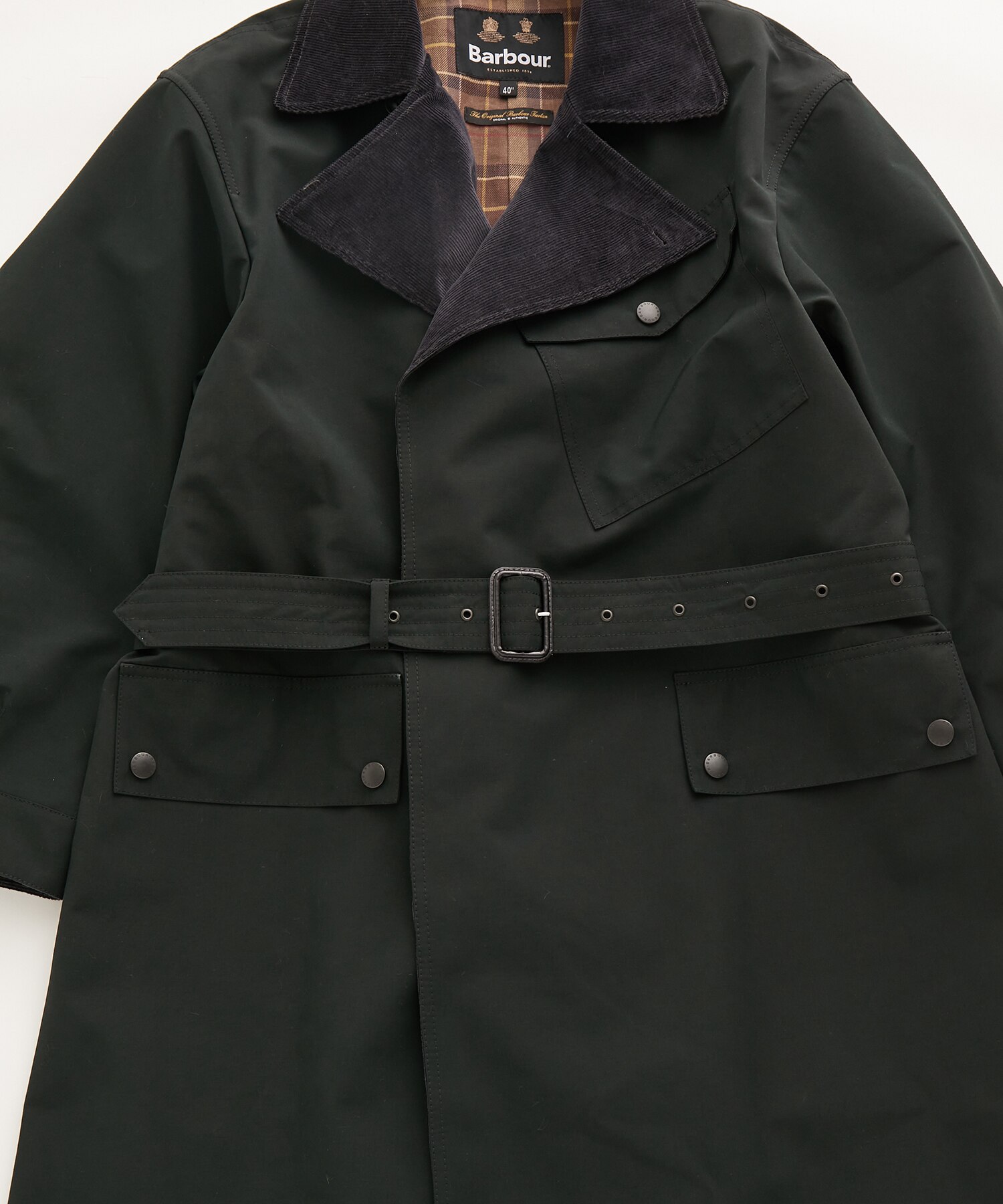 BARBOUR バブアー別注】DESPATCH RIDERS COAT ノンオイルド / ロイヤル