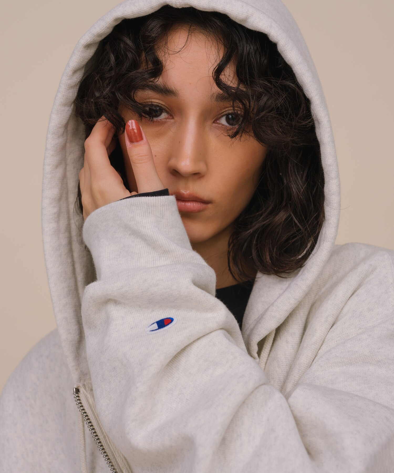 Champion reverse weave sale hoodie grey womens