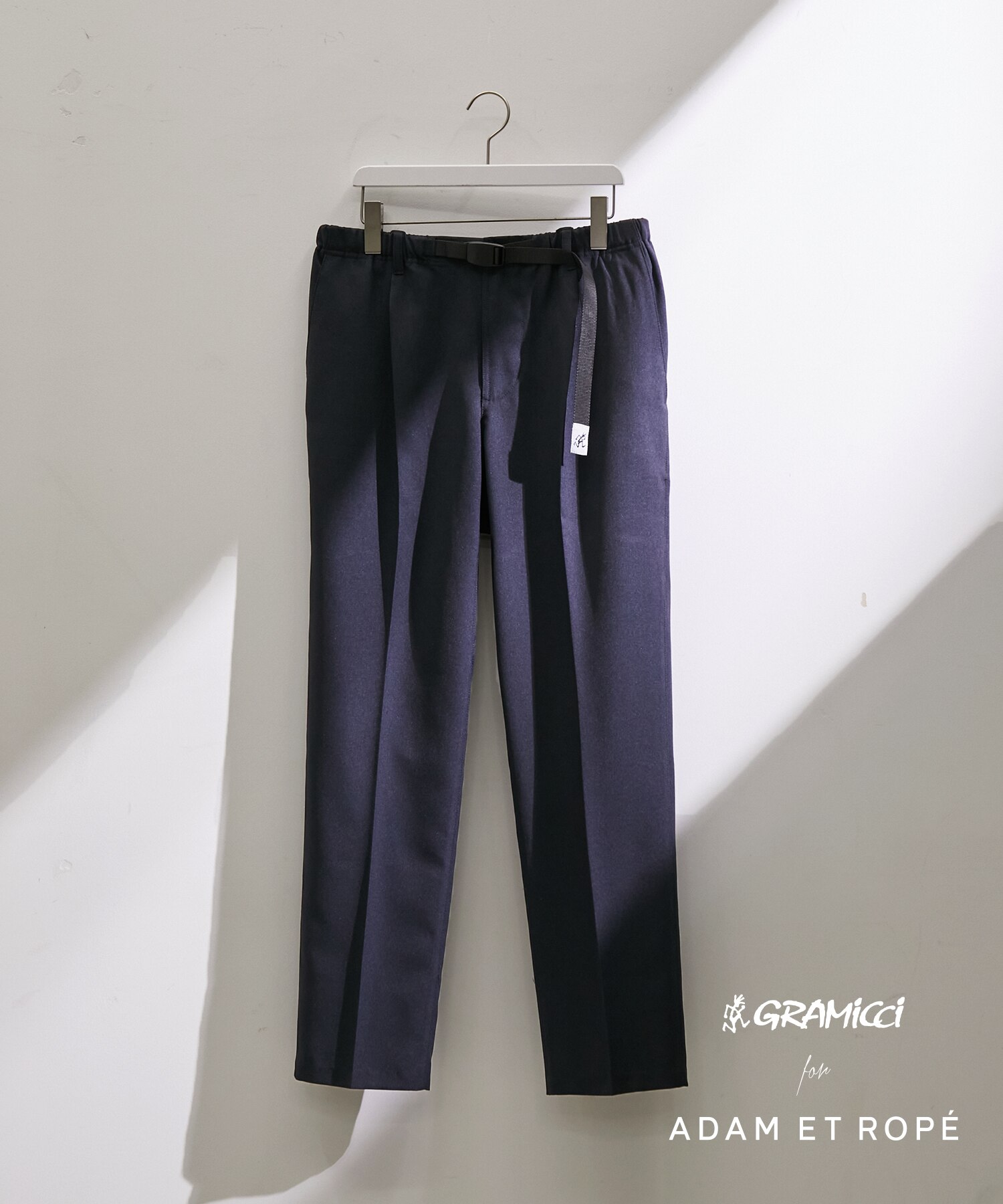 別注》【GRAMICCI / グラミチ】FLANNEL STRETCH SLIM SLACKS|ADAM ET