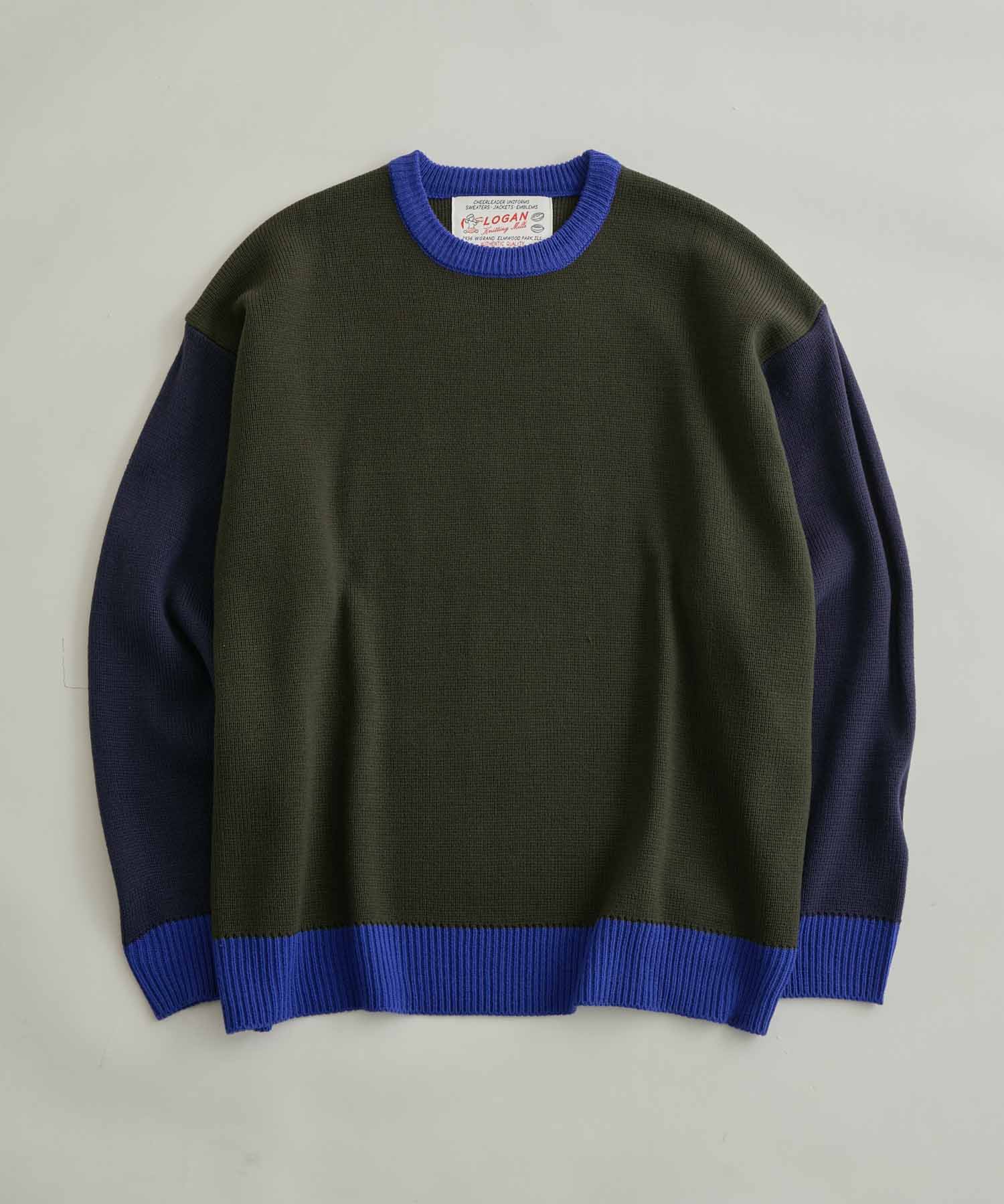 LOGAN/ローガン別注】Color Block CrewNeck / UNISEX|ADAM ET ROPE