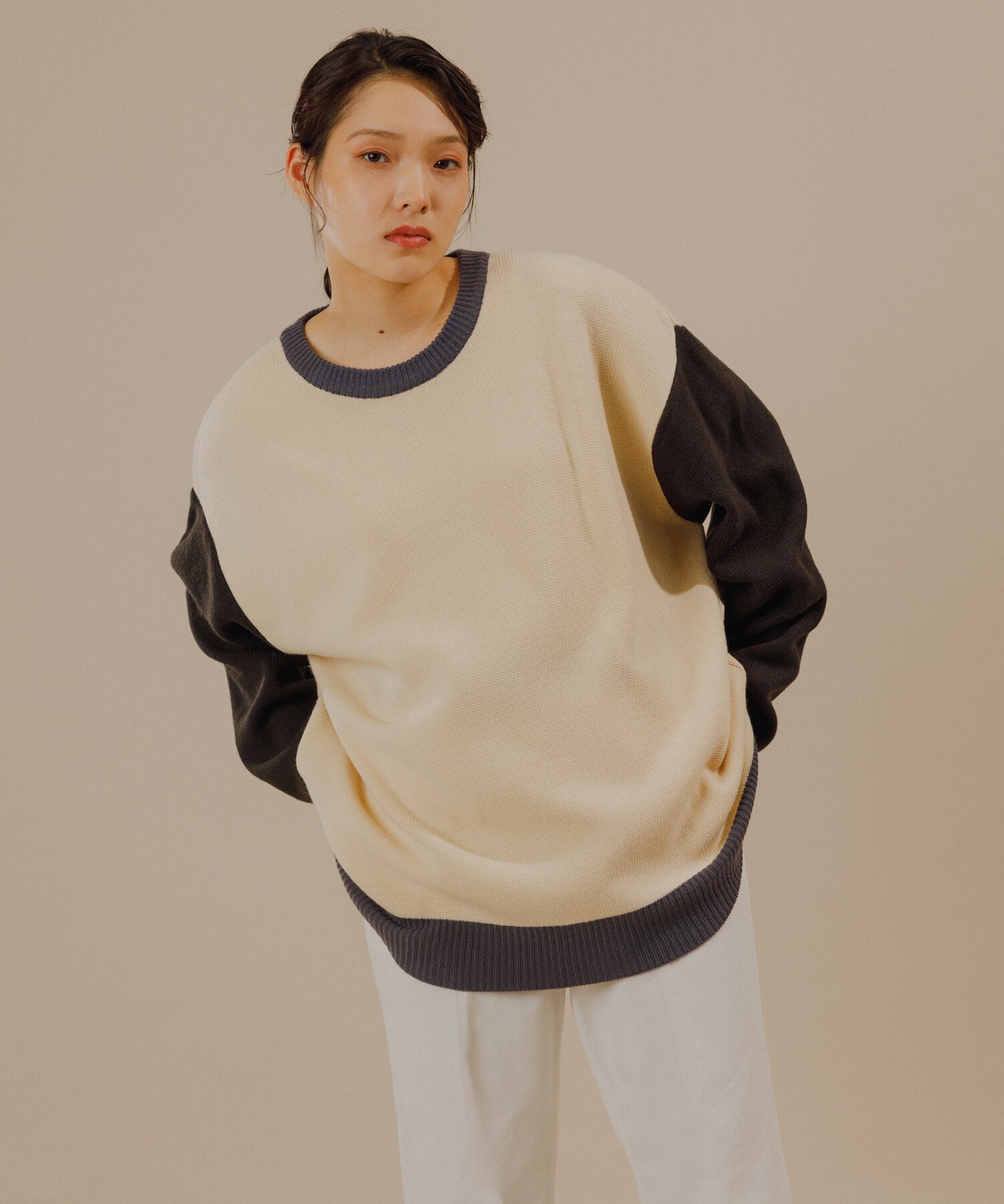 LOGAN/ローガン別注】Color Block CrewNeck / UNISEX|ADAM ET ROPE