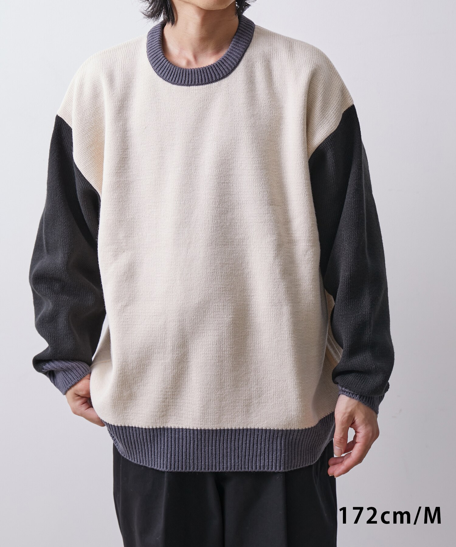 LOGAN/ローガン別注】Color Block CrewNeck / UNISEX|ADAM ET ROPE