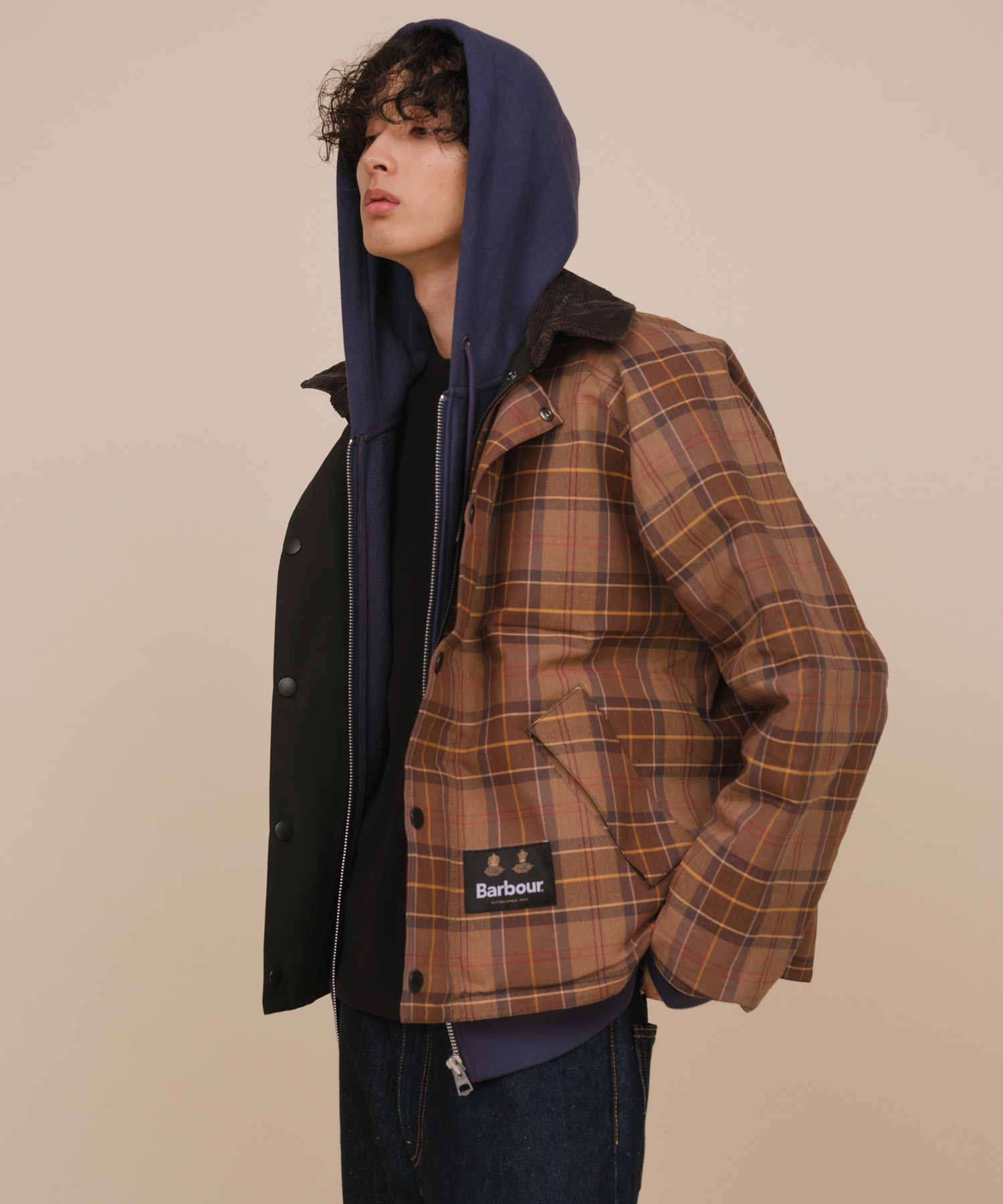 スペシャルヴィンテージ Barbour 希少サイズ46 トランスポート | nate