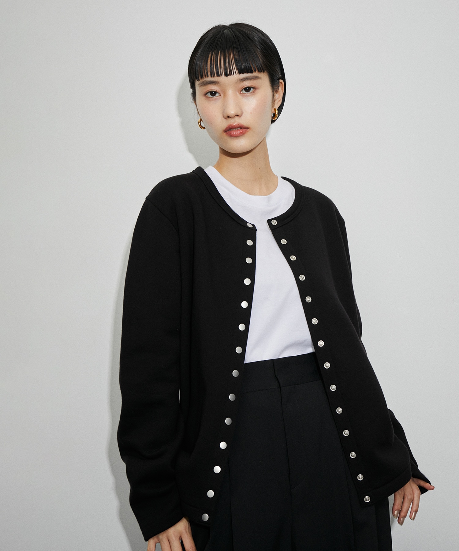 日経トレンディ agnes b. ADAM ET ROPE CARDIGAN PRESSION - トップス