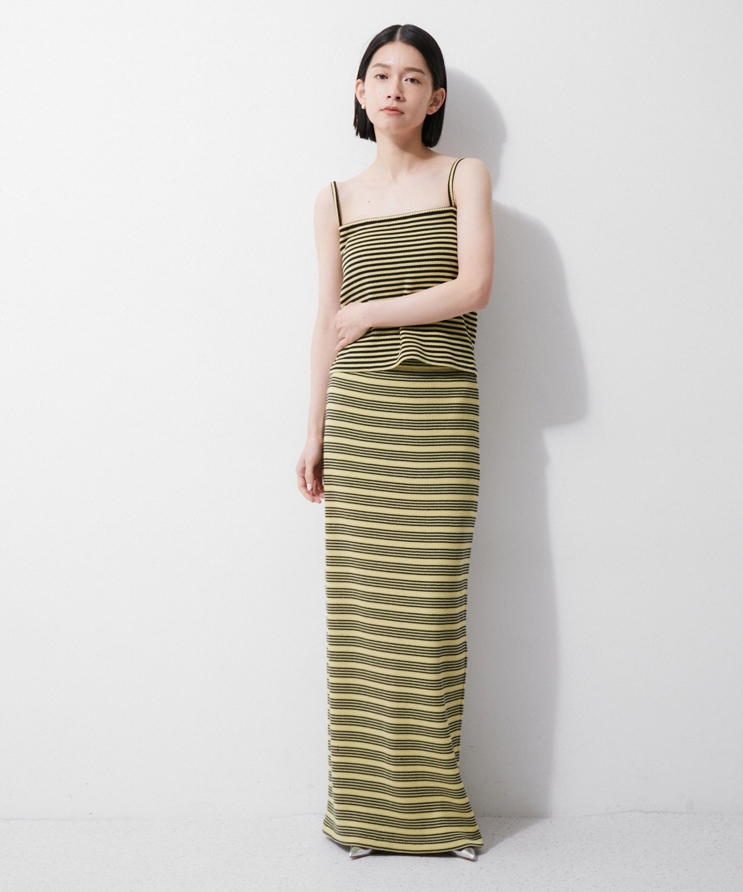 Miller for ADAM ET ROPE'】別注WAFFLE BORDER SKIRT|ADAM ET ROPE