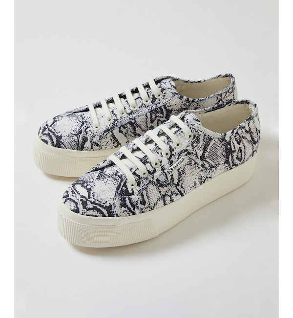 ファッションメンズお薦め|【アダム　エ　ロペ/ADAM ET ROPE’】 【SUPERGA ADAM ET ROPE' Exclucive】PRINT プラットフォーム スニーカー