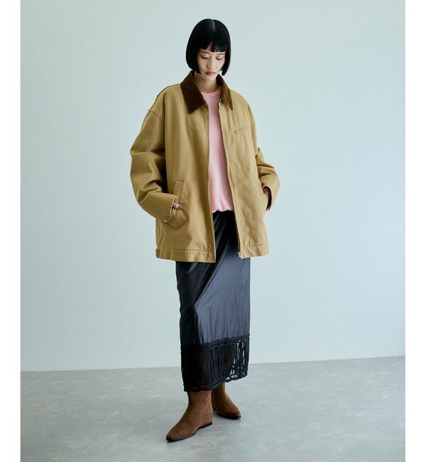 Adam et Rope' - adam et Rope 未使用品 リラクシー 定価24970円 ノーカラージャケット ベージュ レディース  アダムエロペ【中古】5-0110T♪の通販 by ブランド古着の専門店gee,jee｜アダムエロぺならラクマ