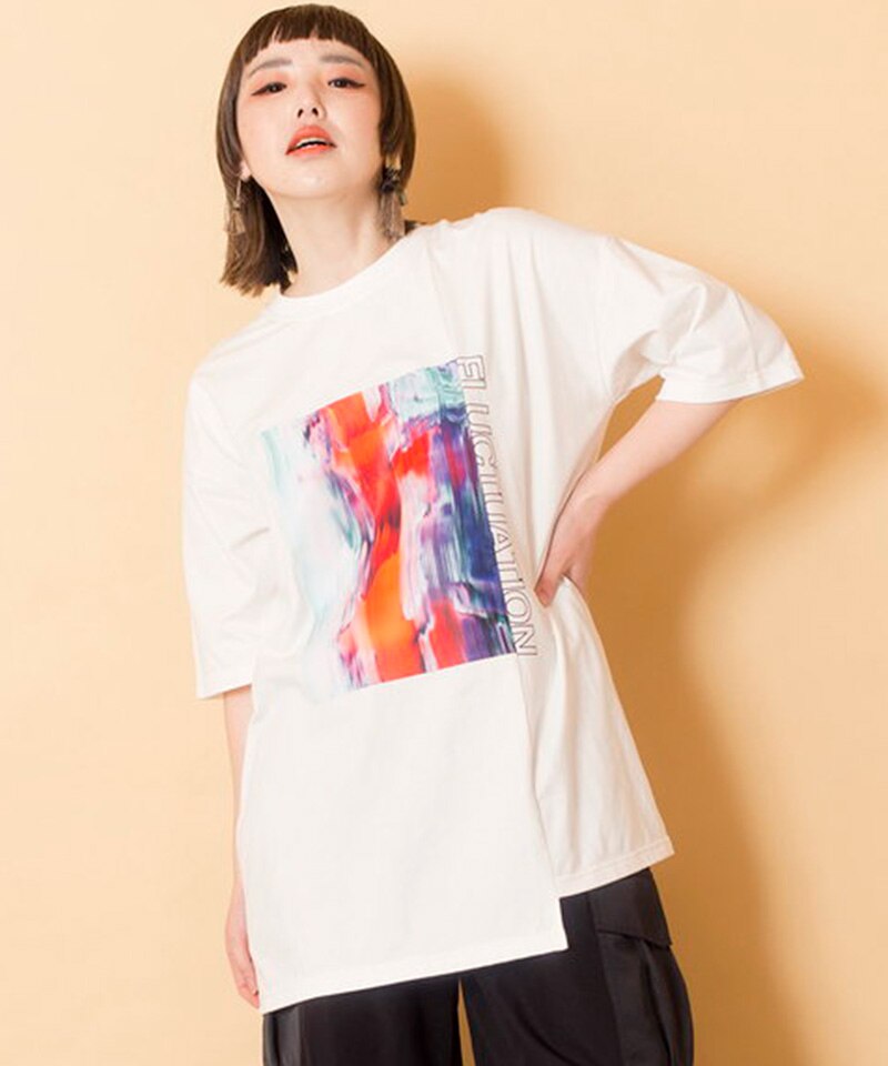 グラフィックプリントTシャツ|OSMOSIS(オズモーシス)の通販｜アイルミネ