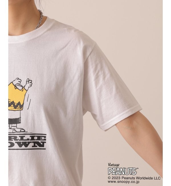 格安即決 【希少】WTAPS×PEANUTS コラボTシャツ チャーリーブラウン