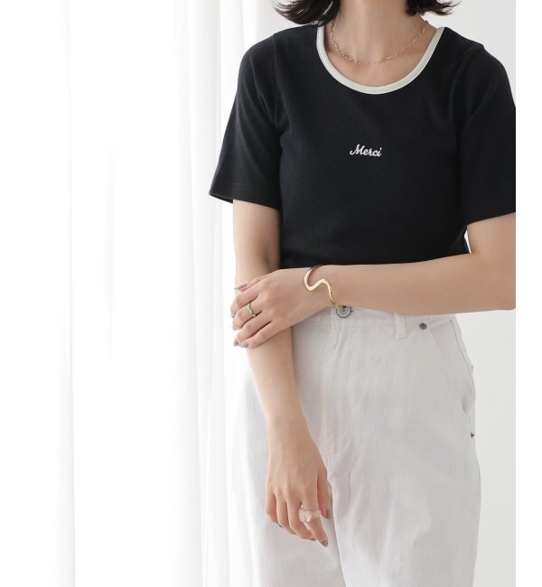 刺繍ロゴテレコプルオーバー|Ray Cassin(レイカズン)の通販|アイルミネ tシャツ Tシャツ シアースリーブテレコ 1213260802