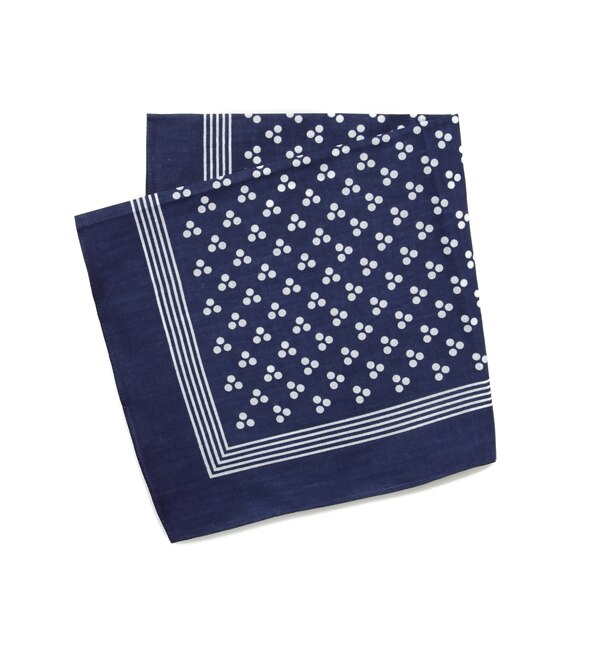 yLABOUR AND WAITzTHREE SPOT HANDKERCHIEF