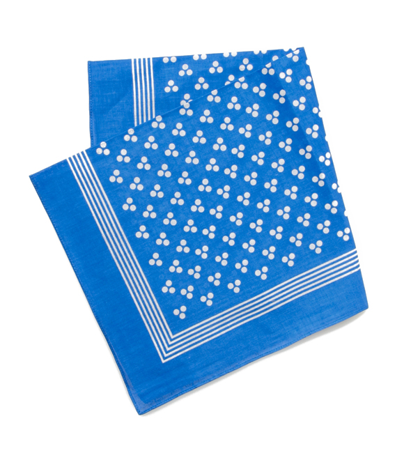 【ビショップ/Bshop】 【LABOUR AND WAIT】THREE SPOT HANDKERCHIEF [3000円(税込)以上で送料無料]