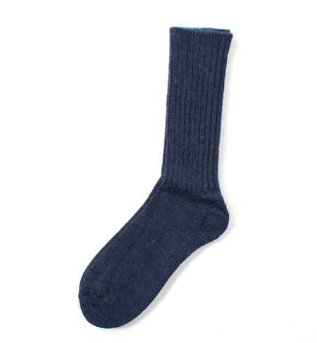 【CAPRICORN MOHAIR SOCKS(カプリコーンモヘアソックス)】LOOSE TOPPED SOCK