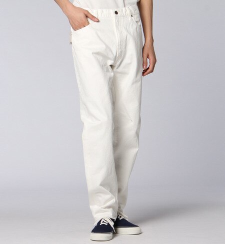 yorSlow(IAXE)zIVY FIT JEANS (WHT)