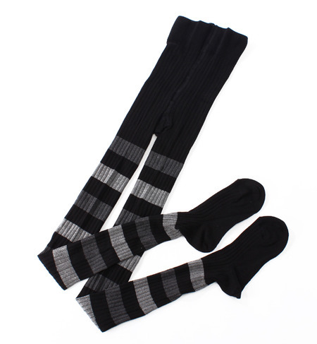 【FALKE(ファルケ)】48761 RIB STRIPES TIGHTS