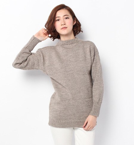 【Le Tricoteur(ル トリコチュール)】TRADITIONAL WOOL GUERNSEY SWEATER