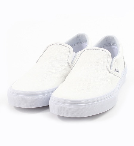 【VANS(バンズ)】CLASSIC SLIP-ON PREMIUM LEATHER