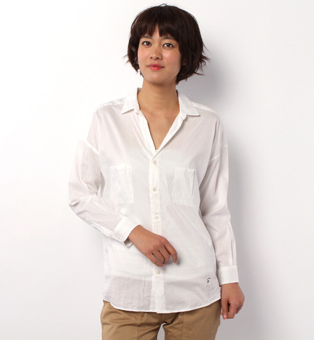 【LE GLAZIK(ル グラジック)】ルーズポケットシャツ