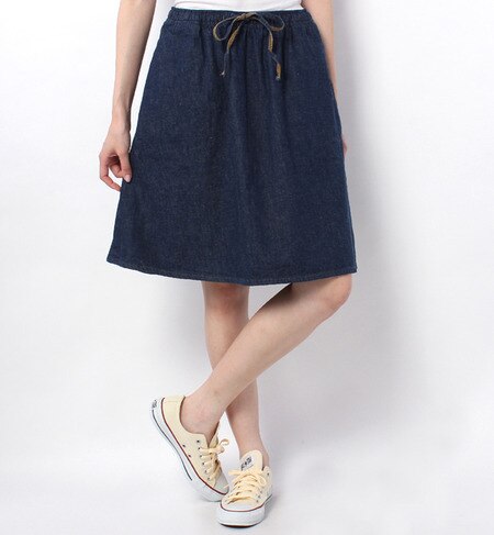 【orSlow(オアスロウ)】GATHER SHORT SKIRT