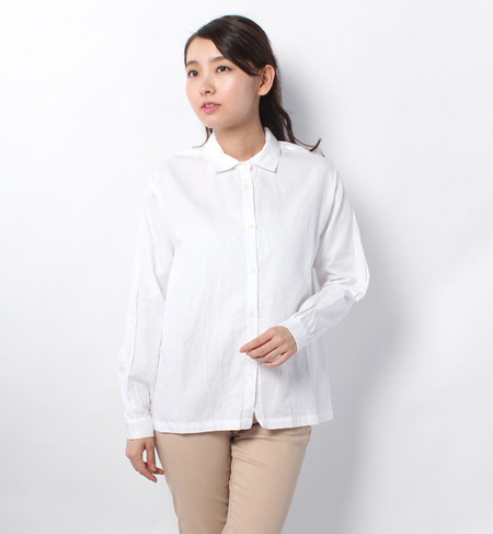 【GALLEGO DESPORTES(ギャレゴデスポート)】PAINTER SHIRT GATHERED SHOULDER