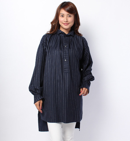【GALLEGO DESPORTES(ギャレゴデスポート)】LARGE ANTIK STYLE RED-CROSS SHIRT