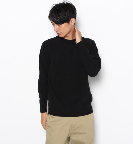【Morris & Sons】ジーロンラムクルーネックセーター