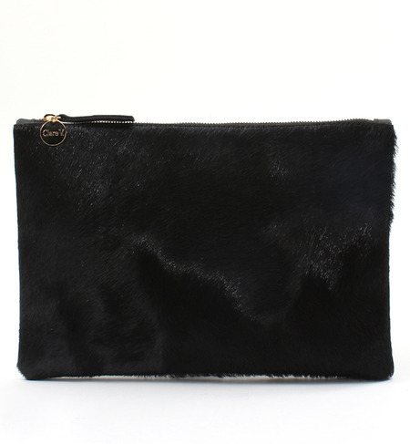 【clare VIVIER】FLAT CLUTCH 2 TONE