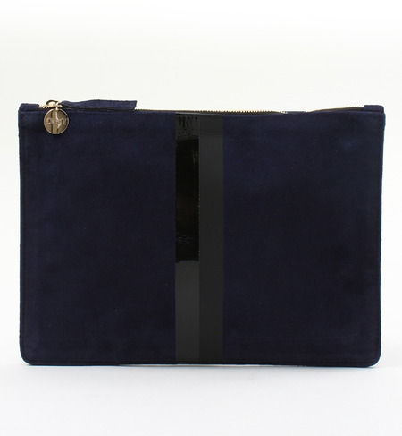 【clare VIVIER】FLAT CLUTCH STRIPES