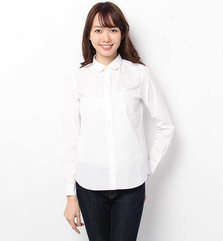 【Morris & Sons】丸襟シャツ