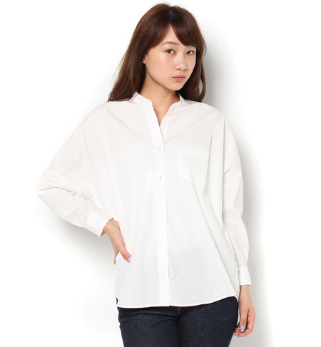 【ビショップ/Bshop】 【Morris & Sons】バンドカラードルマンシャツ [送料無料]