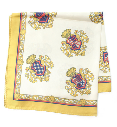 【ビショップ/Bshop】 【manipuri】シルクスカーフ EMBLEM [送料無料]