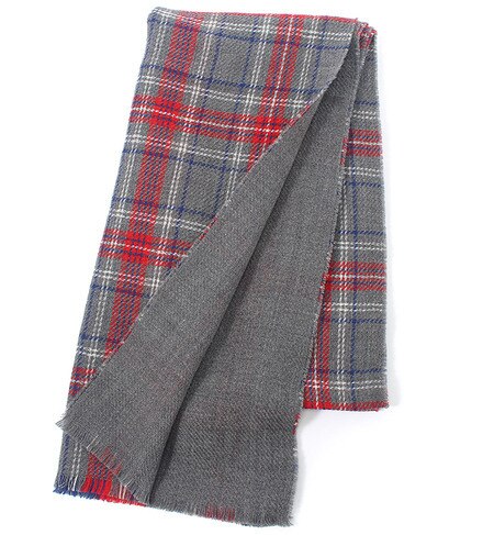 【ビショップ/Bshop】 【FRANCO FERRARI】ストール DOUBLE KILT GRY [送料無料]