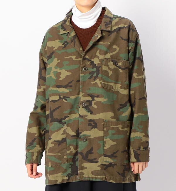 orSlow】〈別注〉パジャマシャツ ジャケット CAMO WOMEN|Bshop