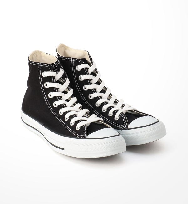 black canvas converse high tops