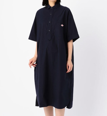 Danton 半袖プルオーバーシャツワンピース Msa Women Bshop ビショップ の通販 アイルミネ