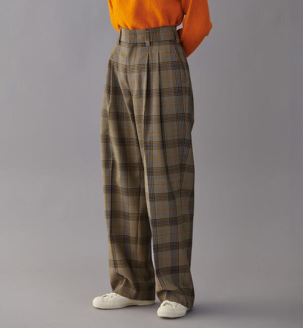 THE SHINZONE | 〈別注〉 TOMBOY PANTS CHECK WOMEN|Bshop(ビショップ