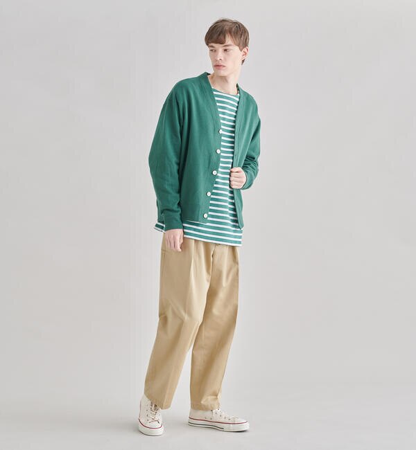 FARAH | 2タックワイドテーパードチノパンツ MEN|Bshop(ビショップ)の